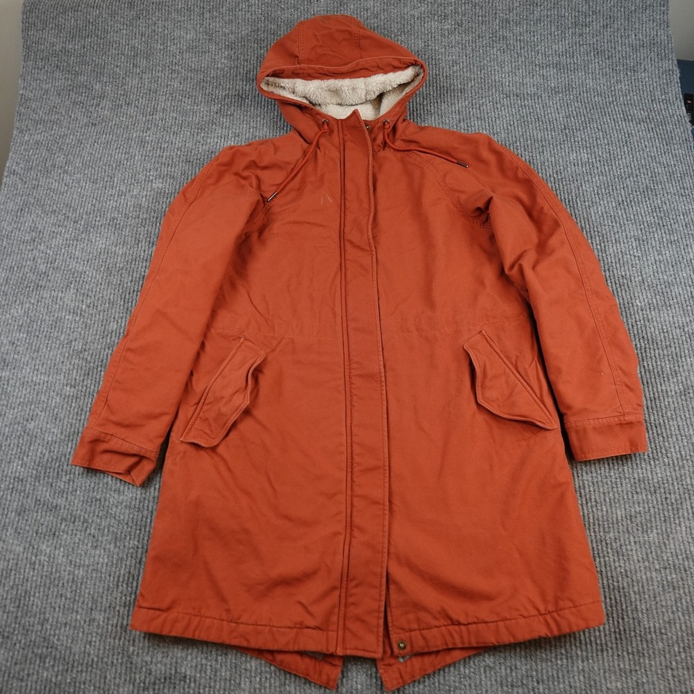Patagonia Insulated Prairie Dawn Parka Jacket Womens Large Orange 28292